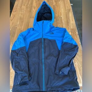 The North Face Gore Tex Blue and Black Ski jacket - Large